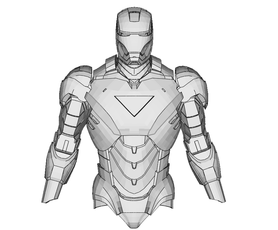 Iron Man Mark 6 Armor Cosplay Foam 