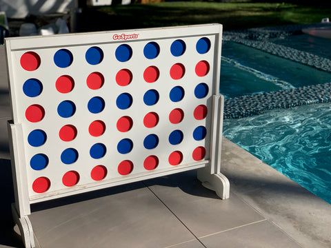 swimming pool toys giant connect four