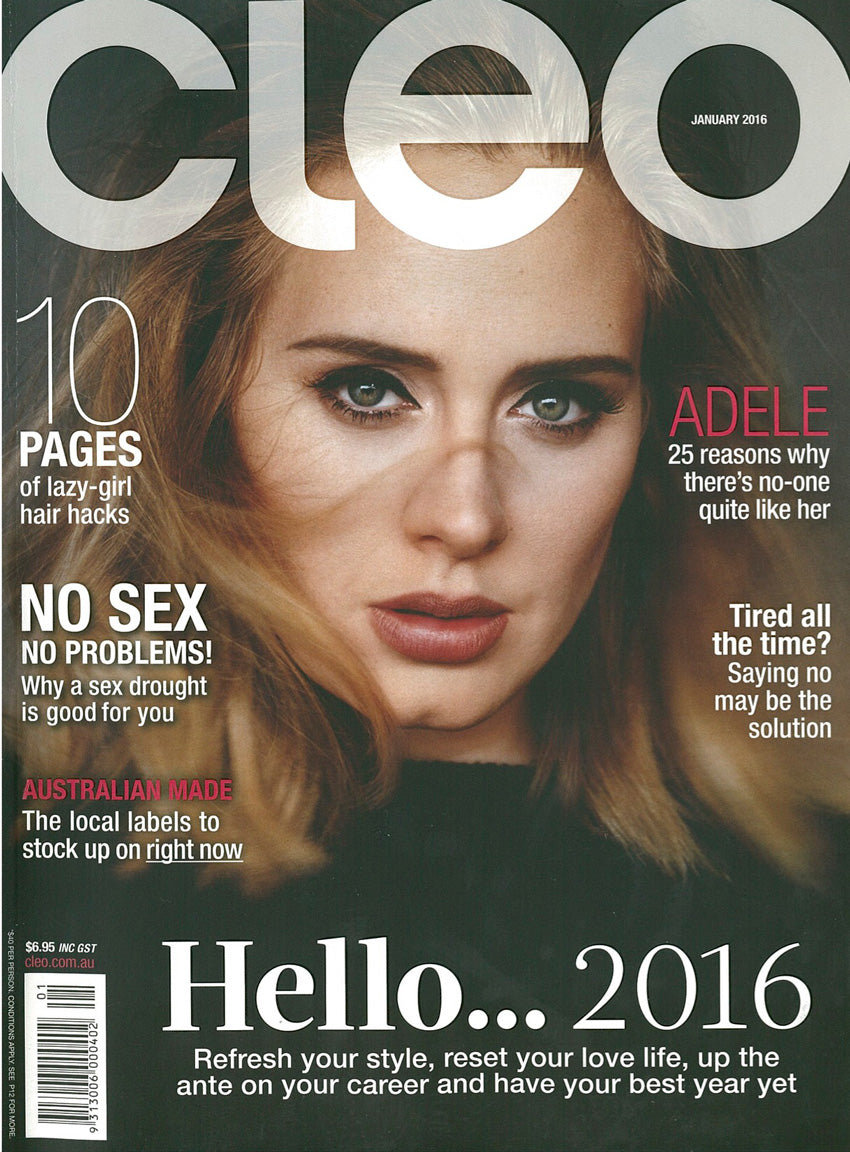 CLEO Magazine-January-2016-Cover-Little-Joe-Woman-by-Gail-Elliott