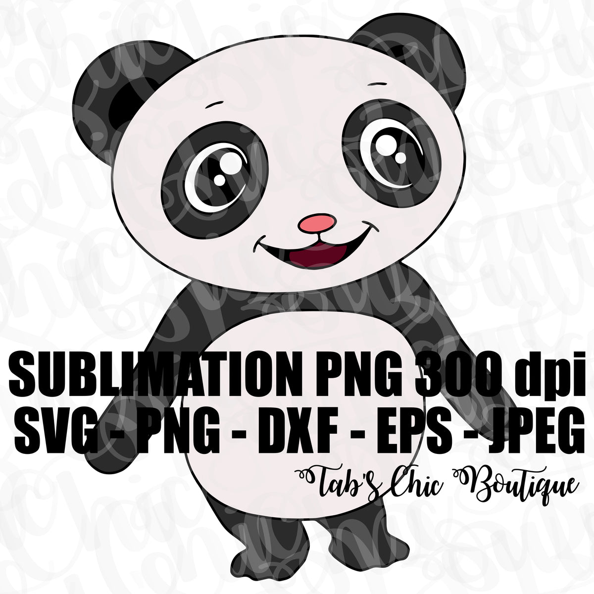 Download Panda Little Baby Bum Svg Jpeg High Def Dxf Png 300 Dpi Eps Sublimatio Tab S Chic Boutique Yellowimages Mockups