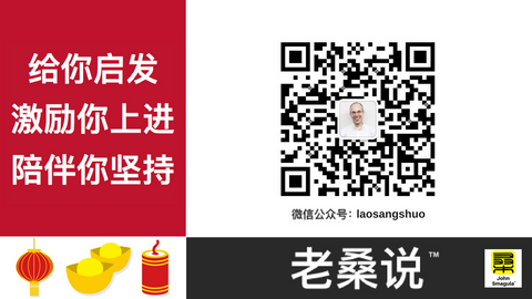 John Smagula WeChat video blog QR code