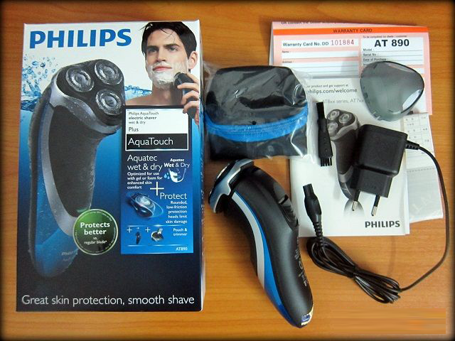 scheren Bonus passagier Philips Norelco AT890 AquaTouch Wet Dry Electric Razor Shaver – Philips  Products