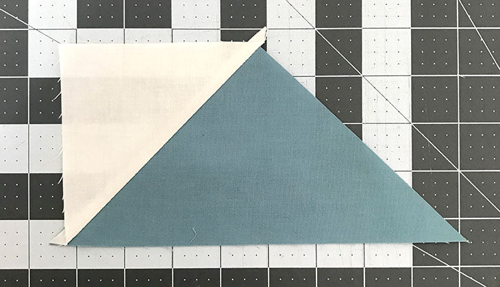 Dutchman's Puzzle quilt block tutorial, 15-inch
