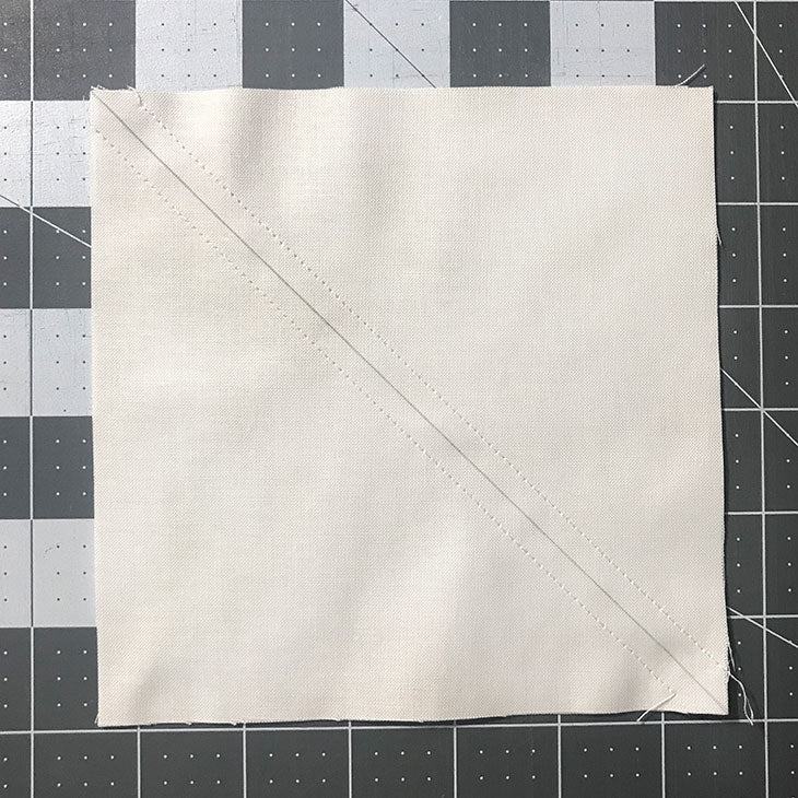 Ribbon Quilt block tutorial, 15"