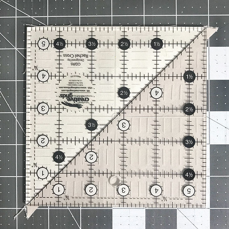 Ribbon Quilt block tutorial, 15"