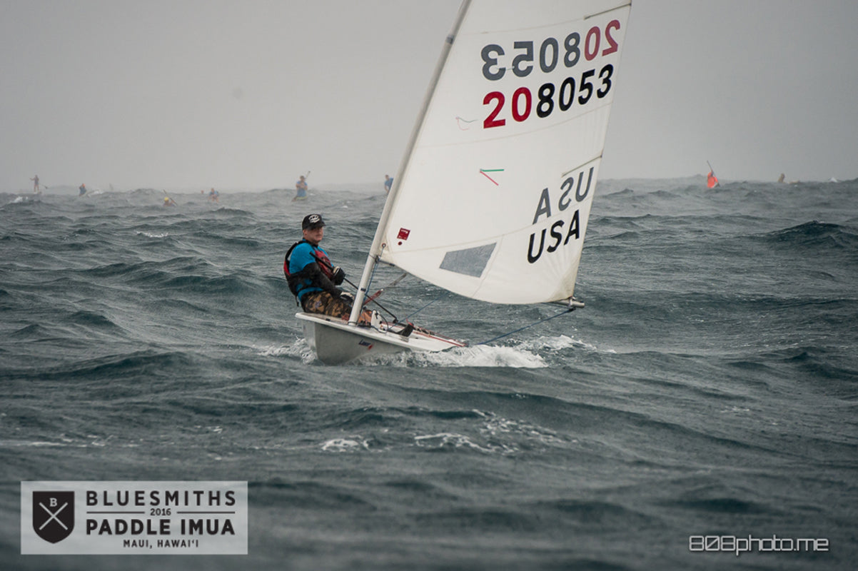 Laser Sailing Bluesmiths Paddle Imua 2016