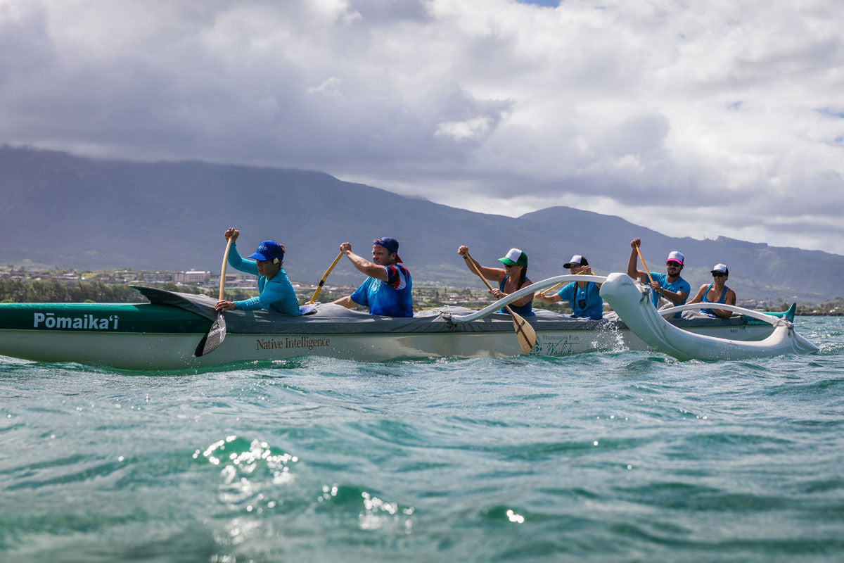 Outrigger Canoe Maui Hawaii Bluesmiths