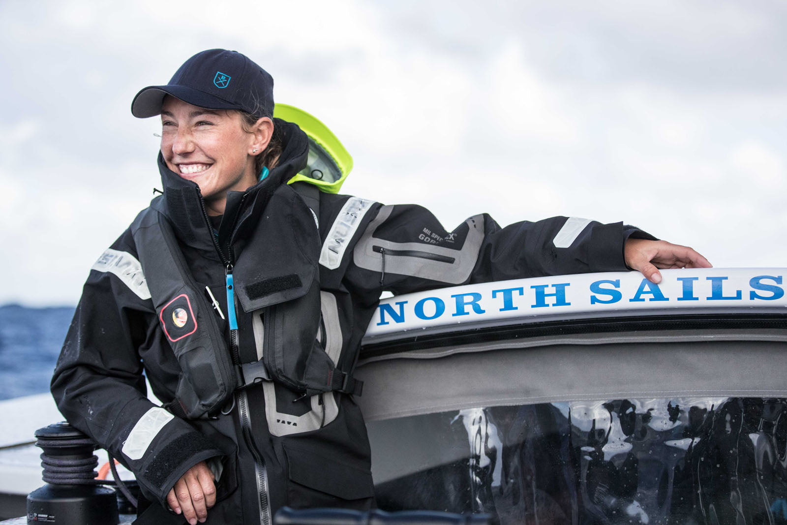 Emily Nagle Sailor Flying on  Water NYC to Bermuda Red Bull Next Generation - Bluesmiths