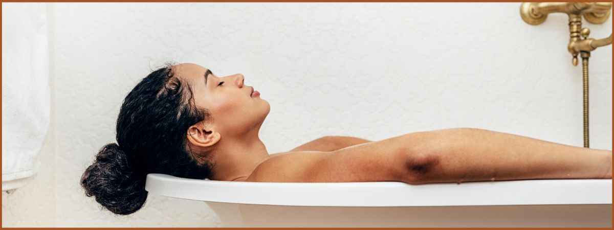 essential oils in the bathtub relax focus and memory