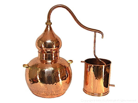 Copper Alembic distillation unit