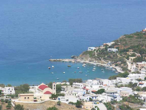 the village of Kini on Syros Island