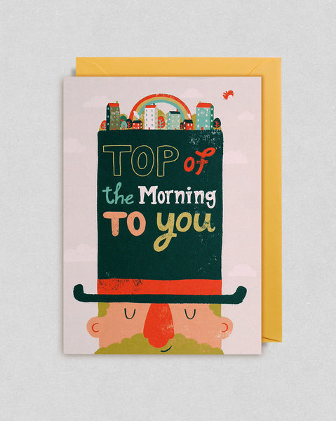 TOP OF THE MORNING CARD BY MONSTER RIOT