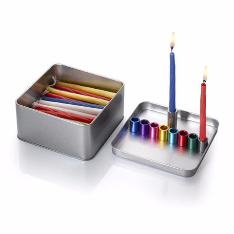 Thinking Out of the Box Menorah