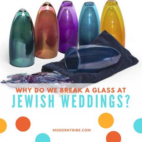 Break a Glass at Jewish Weddings
