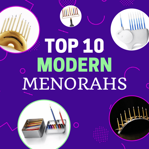 Modern Menorahs