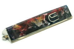 Tie Dye Triangle Mezuzah
