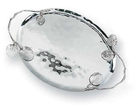 Botanical Leaf Challah Tray by Michael Aram