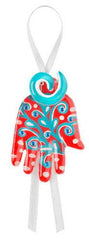 Splash Hamsa Charm By Orna Lalo
