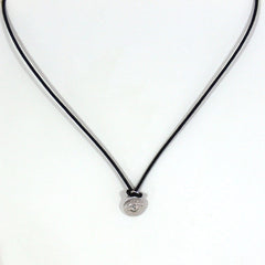 Silver Evil Eye Necklace by Sugar Bean by Sugar Bean Jewelry - ModernTribe - 1