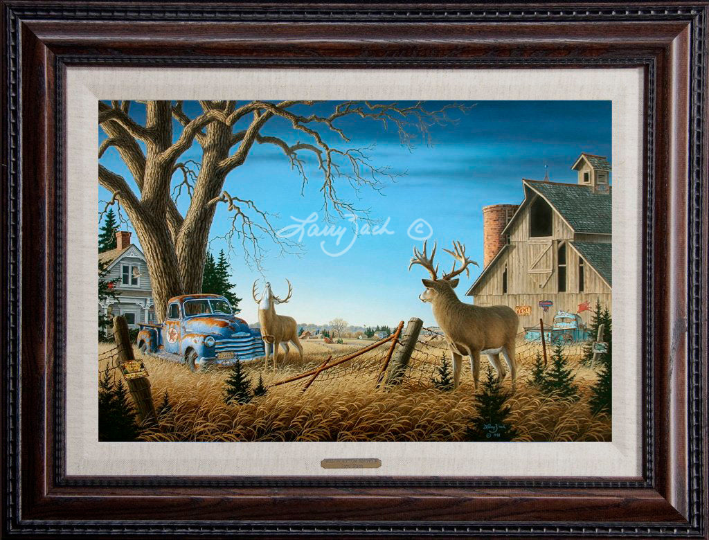 Old Rivals Ii Larry Zach Wildlife Art