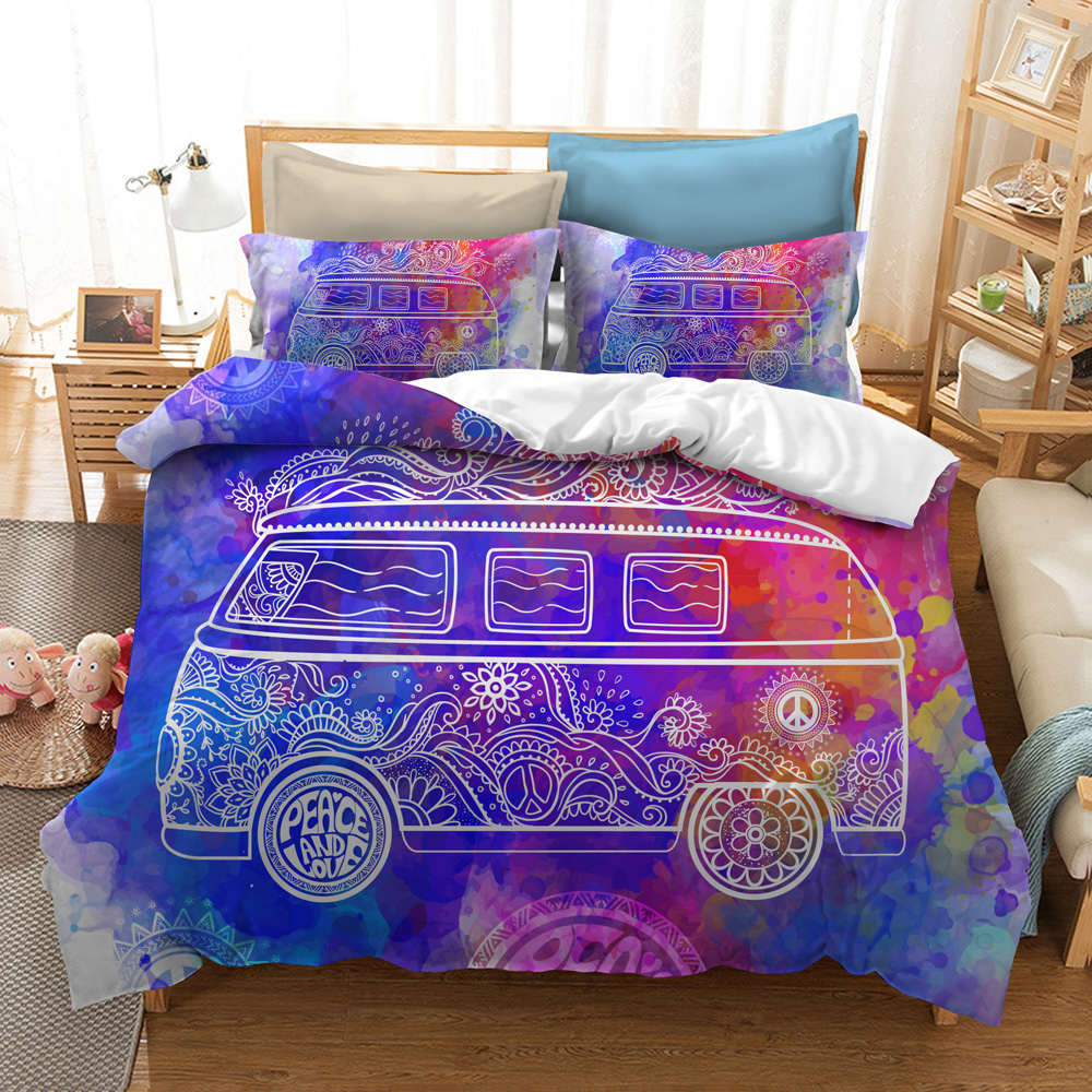 retro double duvet set