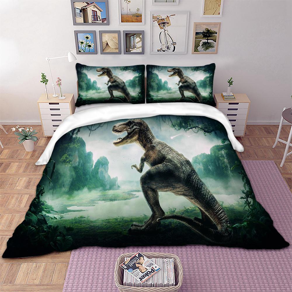 dinosaur bed cover