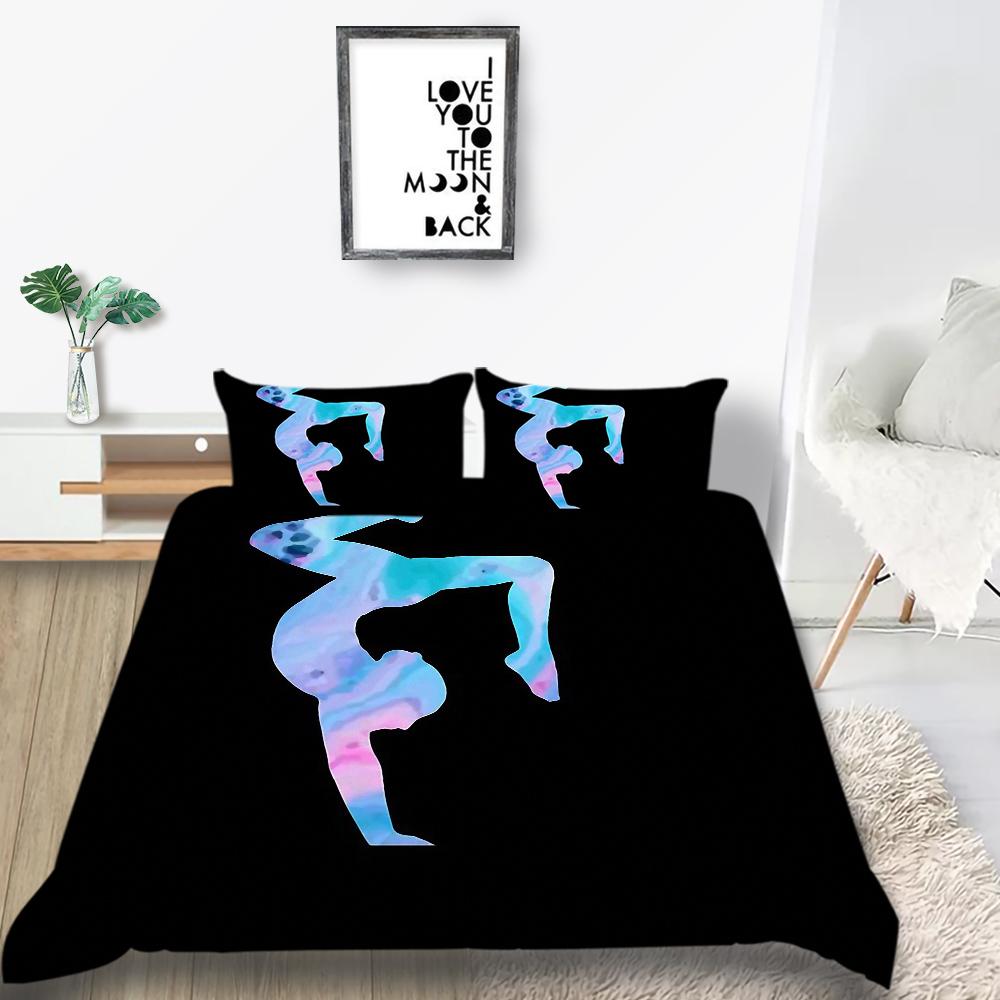 black duvet single