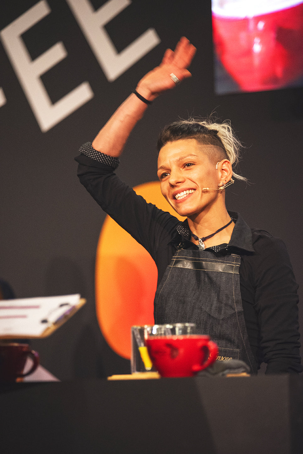 World Latte Art Championship Manuela Fensore 
