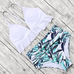 Printed Plus Size Swimwear Women Bikini