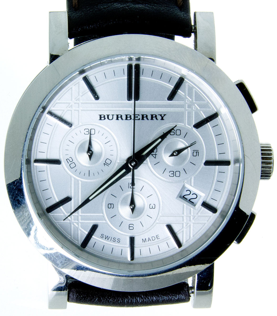 burberry heritage chronograph watch