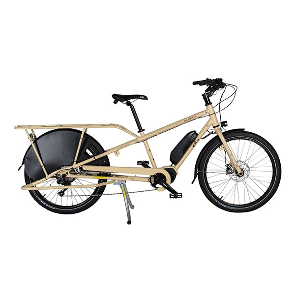 electric longtail cargo bike