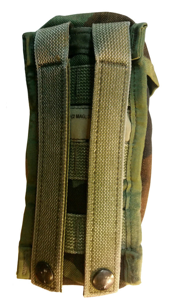 Details about   2-Pouches Military Issue MOLLE PALS Single Mag 30rd Pouch Safariland Woodland
