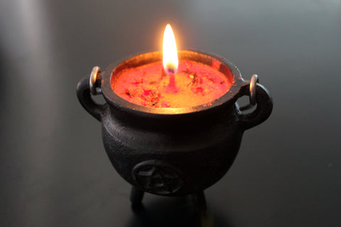 cauldron samhain witch ritual wishes
