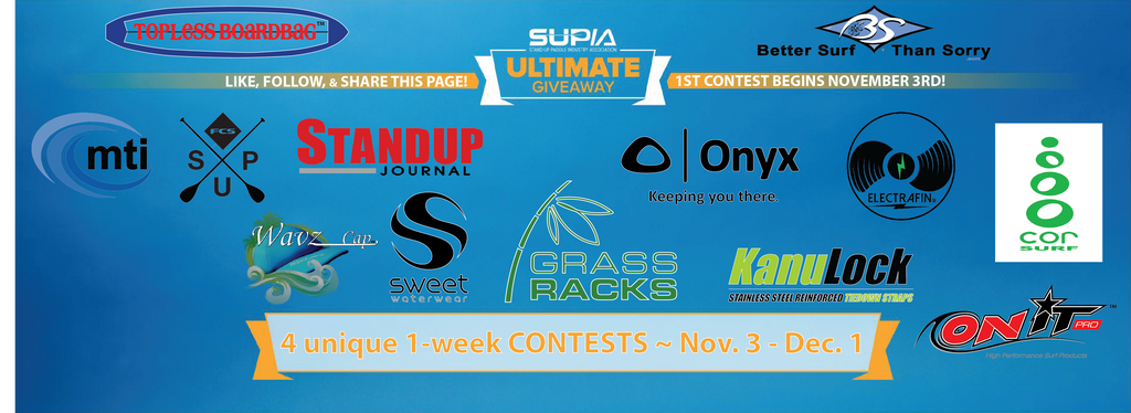 The SUPIA Ultimate Giveaway - A Paddleboarder's Dream