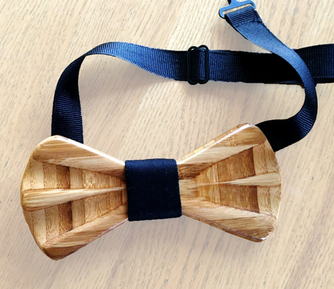 Bamboo Bow Tie