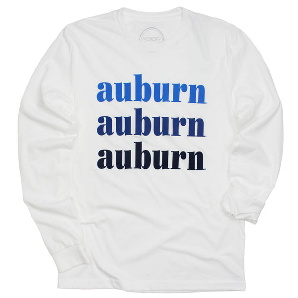 auburn long sleeve t shirts
