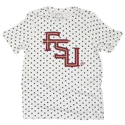 FSU Halftime Polka Dot Tee