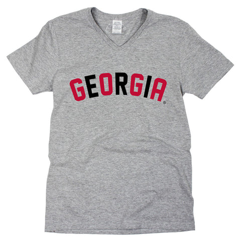 Bulldogs Glory Days V-Neck Tee