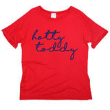 Hotty Toddy Pride Script Side Slit Tee