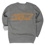 Pep Squad Crewneck Fleece in Gray - University of Tennessee