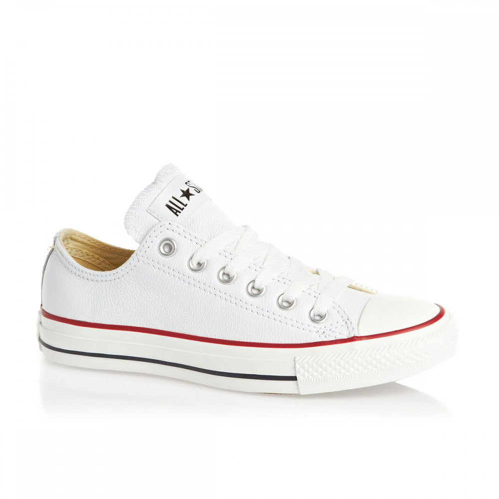 womens all white leather converse
