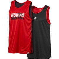 Adidas Reversible Basketball Jersey Red 