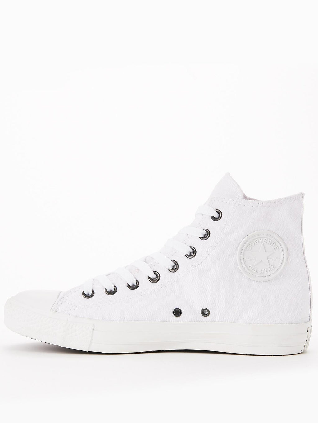 white converse eyelet