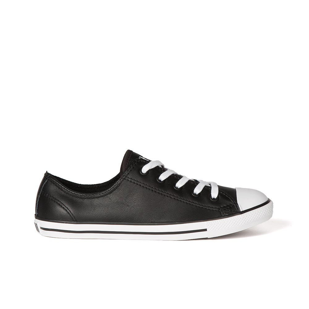 converse dainty black and white