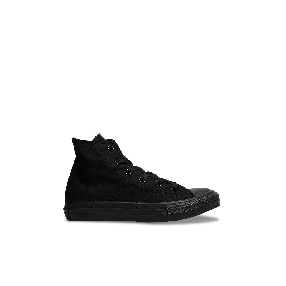 youth all black converse