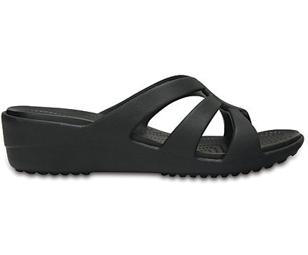 croc wedge sandals