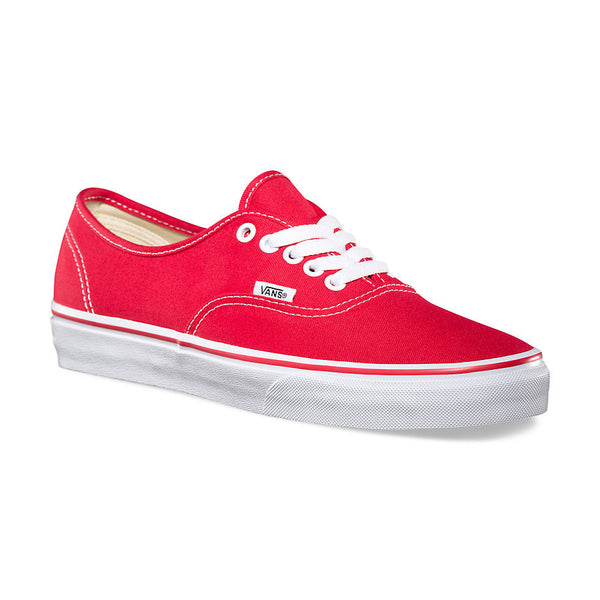 Vans Authentic Red Canvas – Famous Rock 