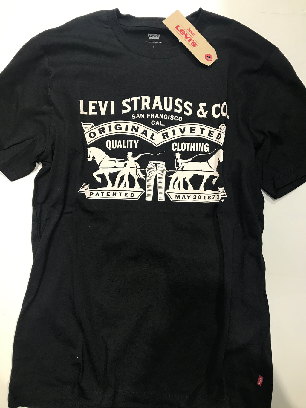 Levi's T-shirt 2 Horse graphic 17783 