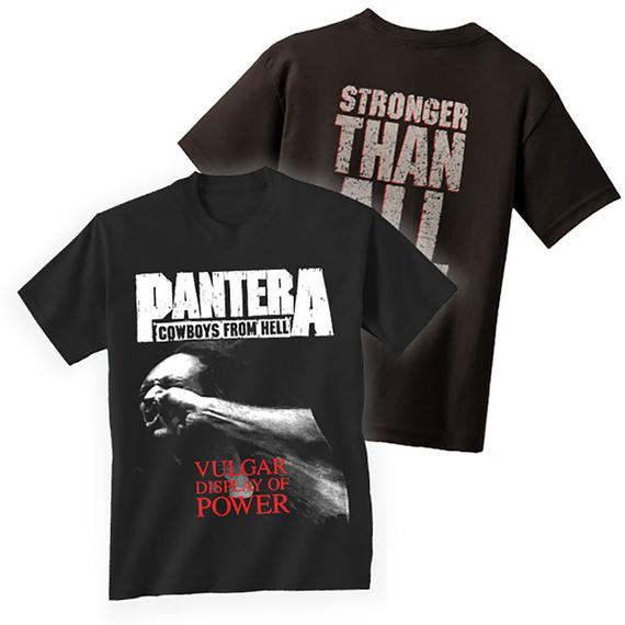 Pantera Cowboys from Hell Vulgar DISPLAY OF POWER T-Shirt – Famous