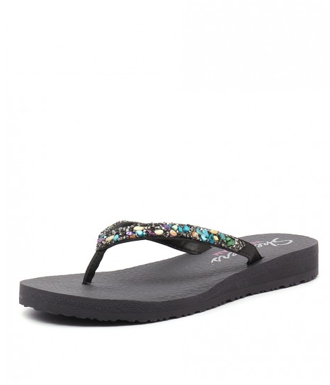 skechers yoga mat flip flops